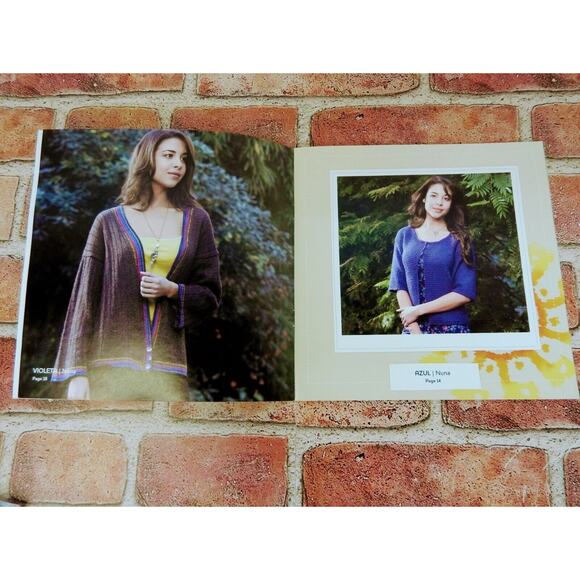 Mirasol Collection NUNA Hand Knitting Book 10 Cardigans Patterns Ellison 2009 - Picture 3 of 10